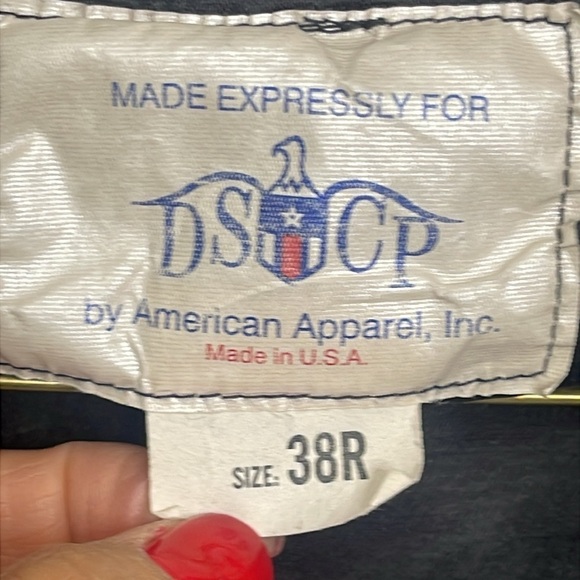 Vintage DSCP Man’s Army All Weather Trench Coat Black Size 38R - Picture 10 of 12